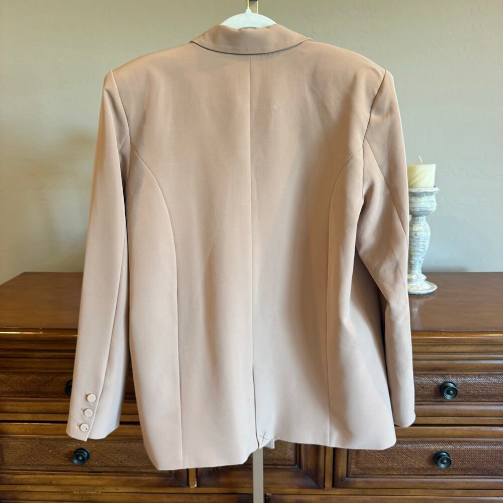 Camila Coelho Morena Blazer Nude Toffee Size M - Picture 5 of 8